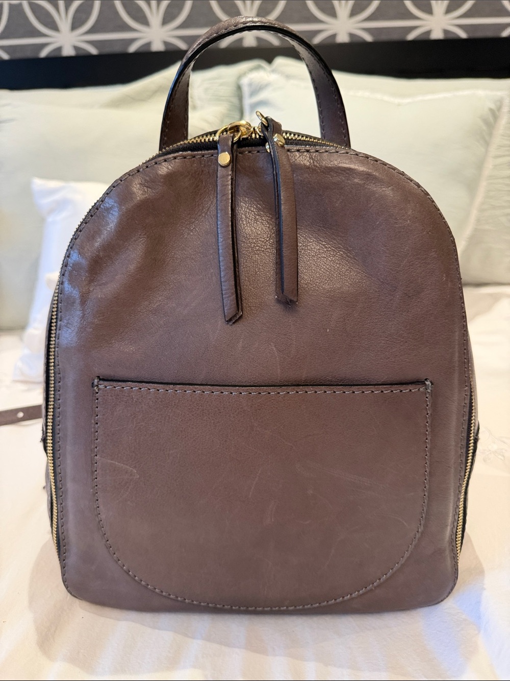 GIANNI CHIARINI ITALIAN LEATHER BACKPACK